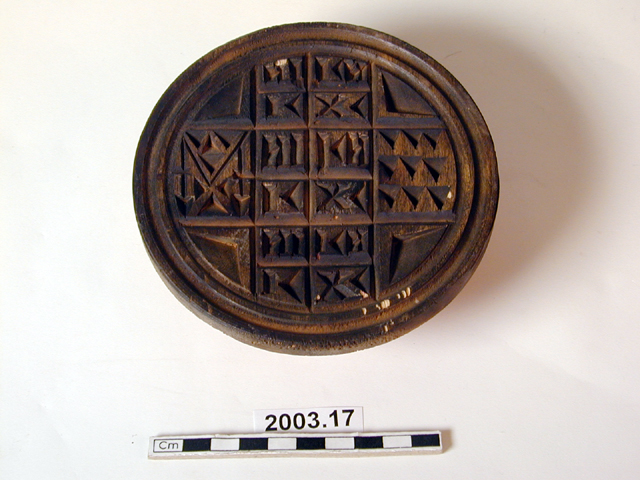 communion bread stamp - Horniman Museum and Gardens