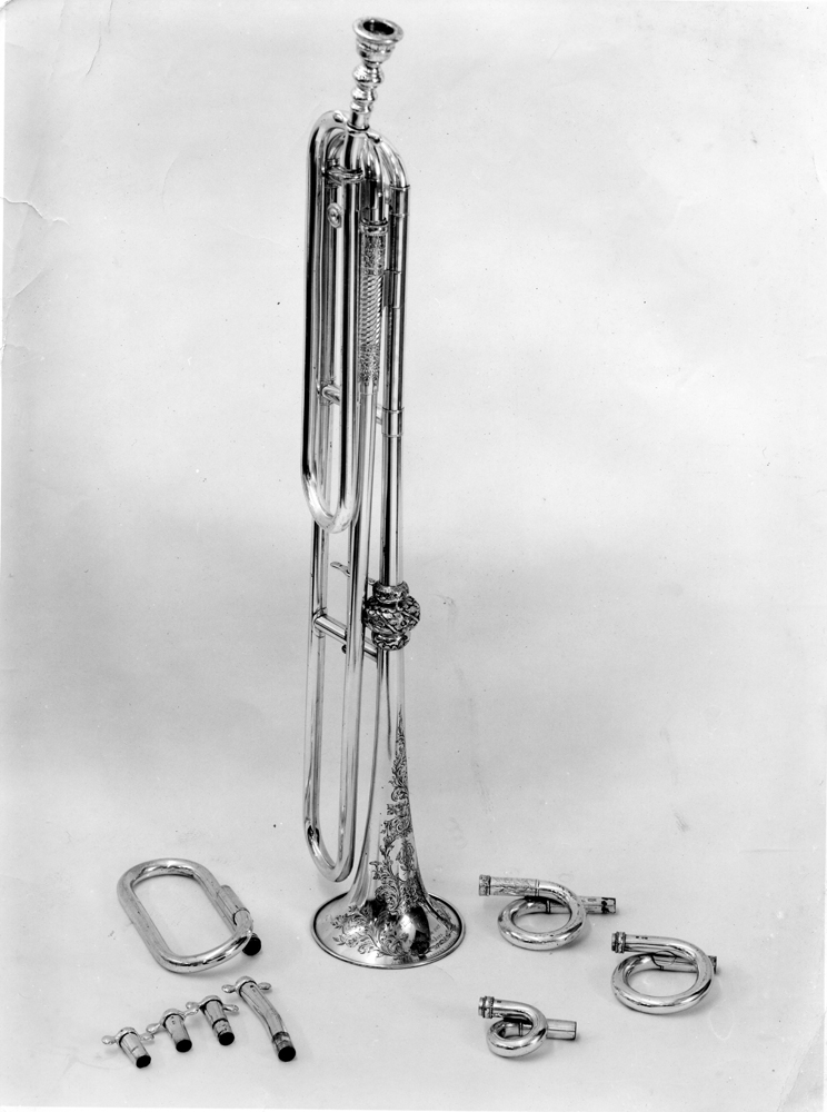 Image of Photograph: Harper's slide trumpet