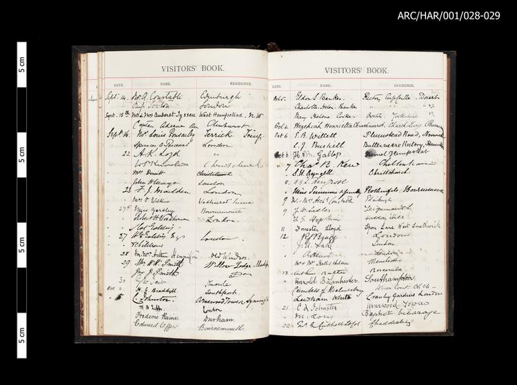 Image of Hart's Museum Visitor Books