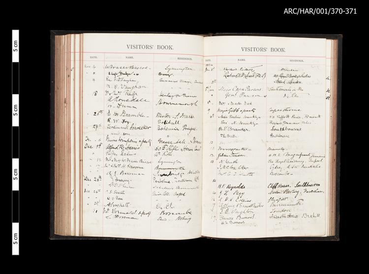 Image of Hart Museum Visitor Books