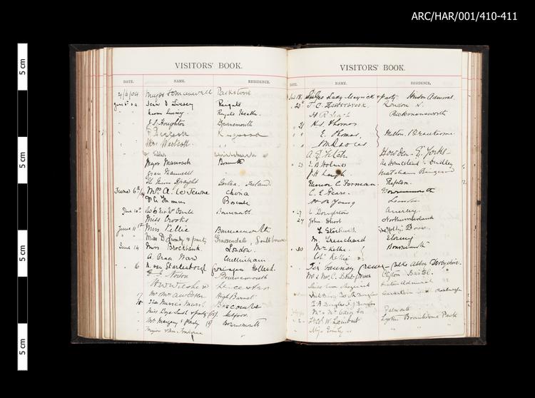 Image of Hart Museum Visitor Books