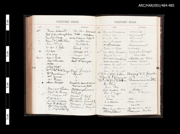 Image of Hart Museum Visitor Books