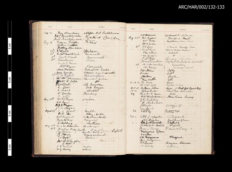 Image of Hart's Museum Visitor Books