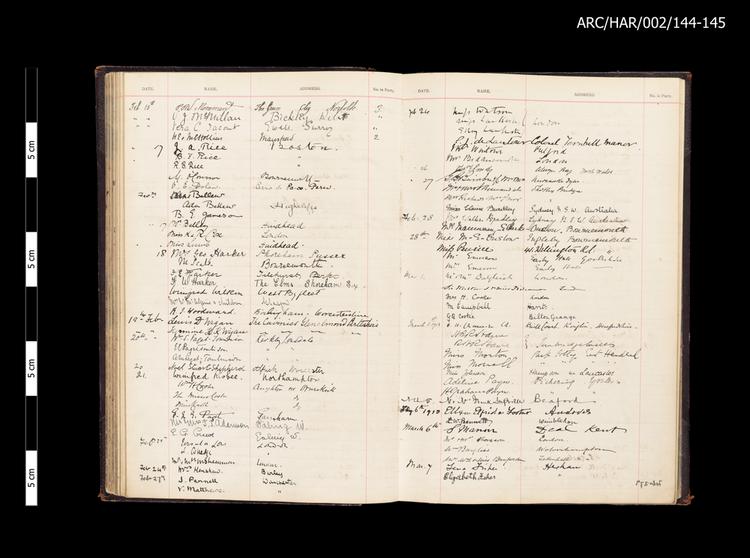 Image of Hart's Museum Visitor Books