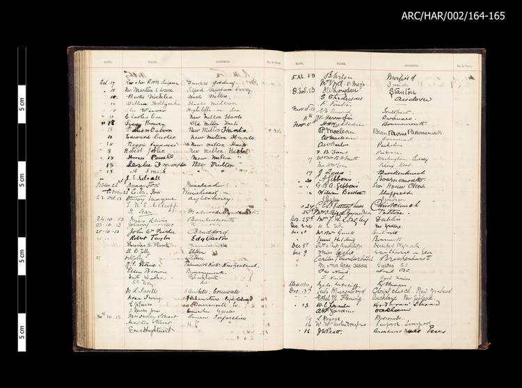 Image of Hart's Museum Visitor Books