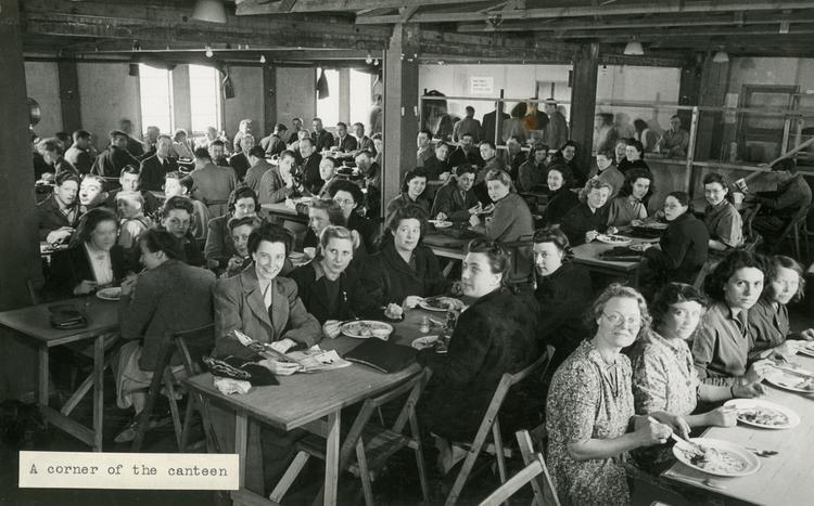 Image of Photograph of  'A corner of the canteen'