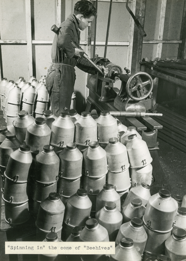 Image of Photograph: 'Spinning in the cone of ''Beehives''