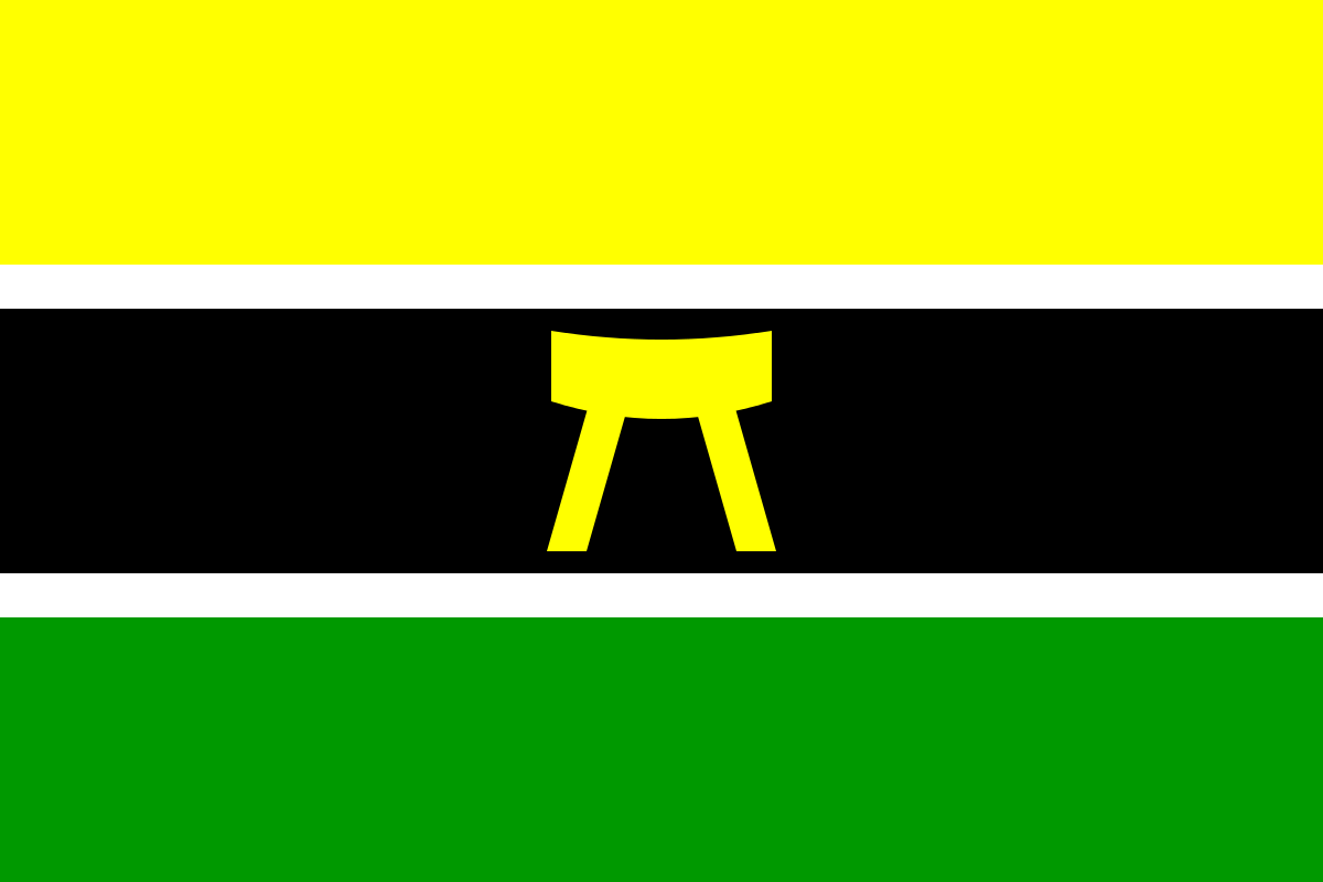 The Asante flag