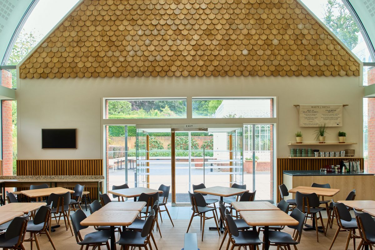 Inside the Horniman Cafe