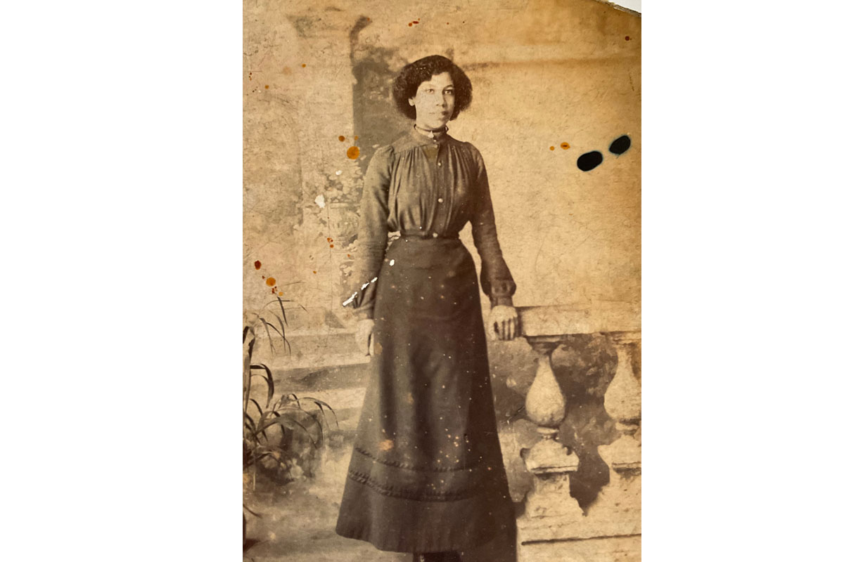 Pearl's Great Great Grandmother Florence in 1900s